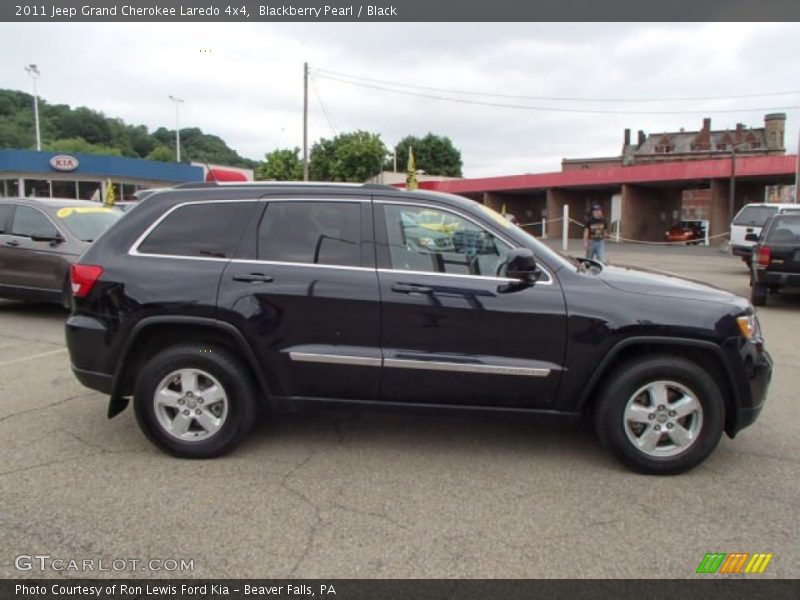 Blackberry Pearl / Black 2011 Jeep Grand Cherokee Laredo 4x4