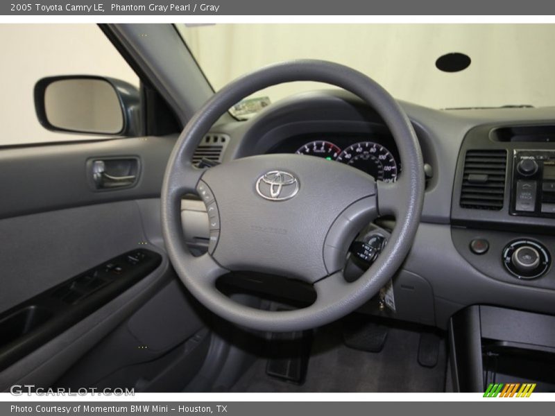 Phantom Gray Pearl / Gray 2005 Toyota Camry LE