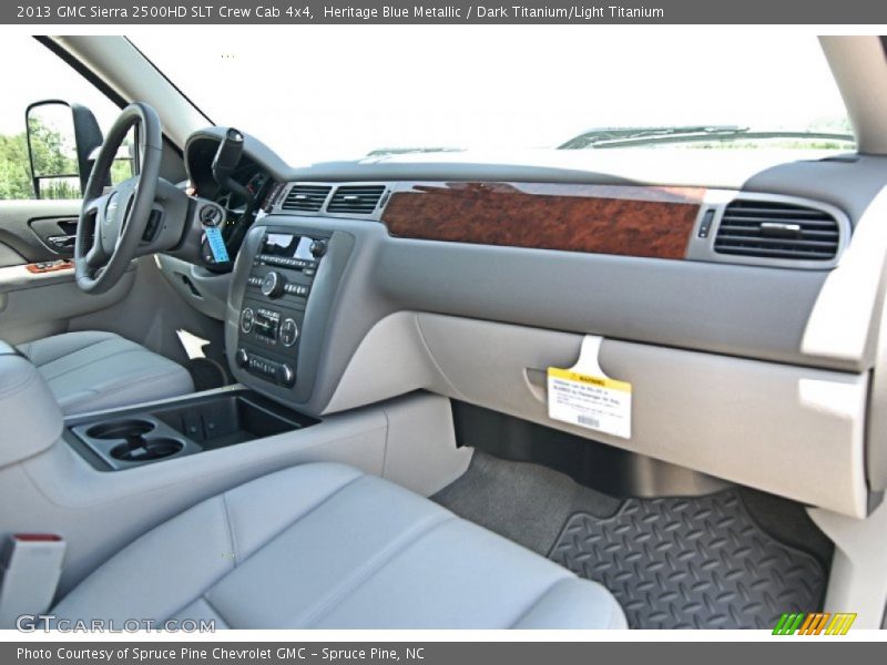 Dashboard of 2013 Sierra 2500HD SLT Crew Cab 4x4