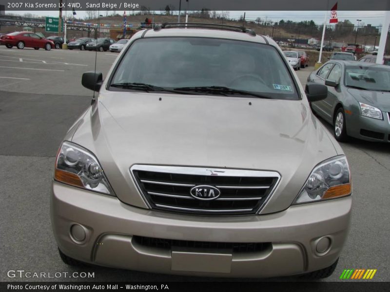 Sand Beige / Beige 2007 Kia Sorento LX 4WD