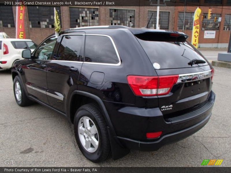 Blackberry Pearl / Black 2011 Jeep Grand Cherokee Laredo 4x4