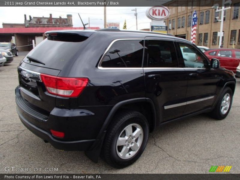 Blackberry Pearl / Black 2011 Jeep Grand Cherokee Laredo 4x4