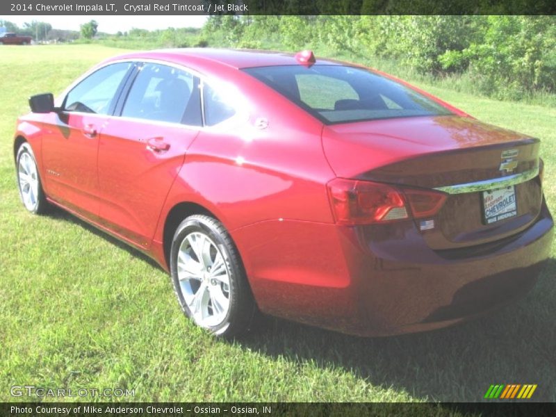 Crystal Red Tintcoat / Jet Black 2014 Chevrolet Impala LT