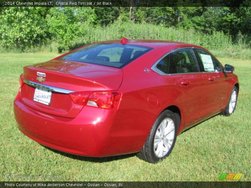 Crystal Red Tintcoat / Jet Black 2014 Chevrolet Impala LT