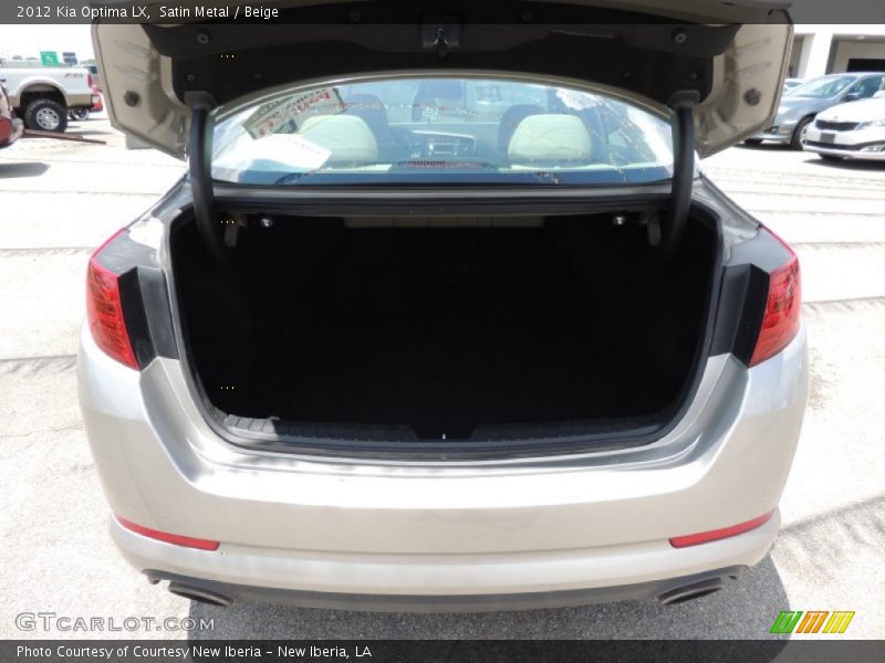 Satin Metal / Beige 2012 Kia Optima LX