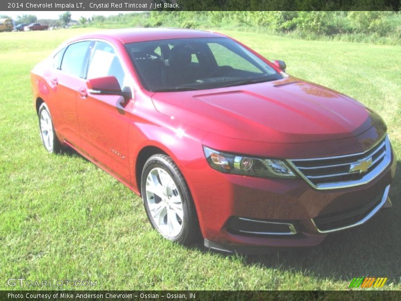 Crystal Red Tintcoat / Jet Black 2014 Chevrolet Impala LT