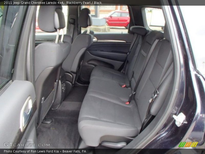 Blackberry Pearl / Black 2011 Jeep Grand Cherokee Laredo 4x4