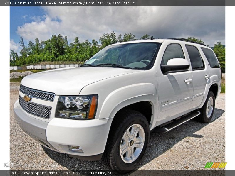 Front 3/4 View of 2013 Tahoe LT 4x4