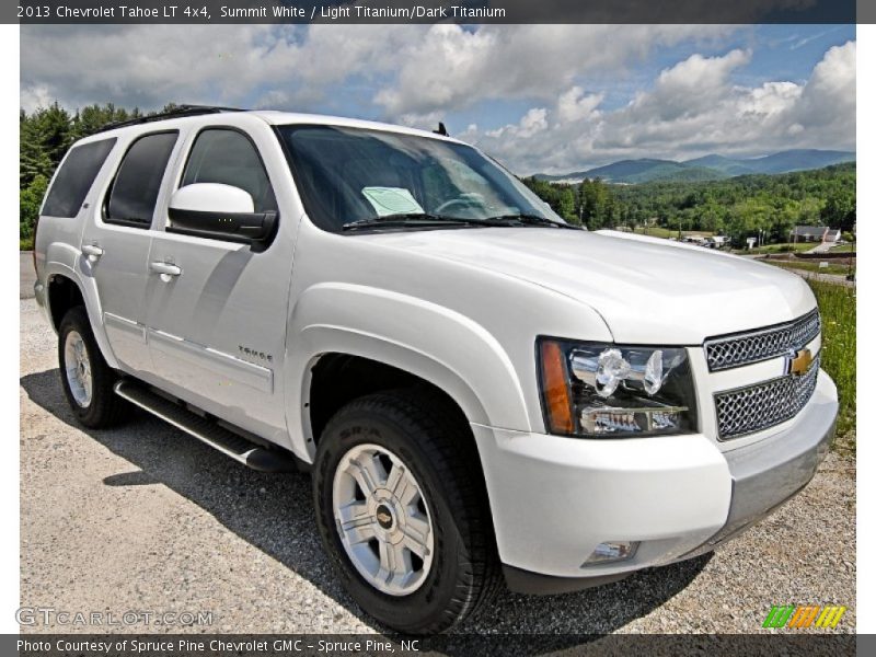 Front 3/4 View of 2013 Tahoe LT 4x4