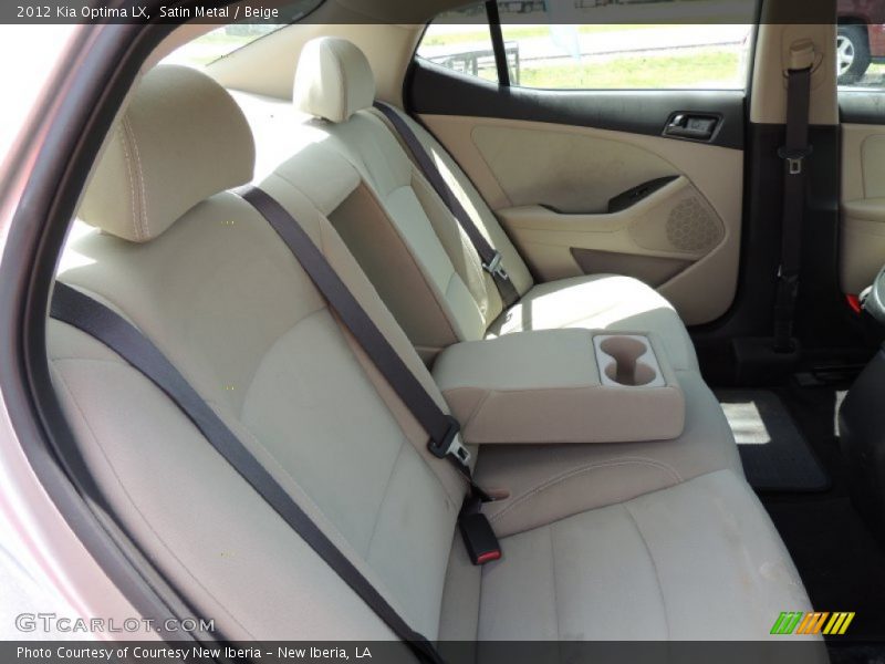 Satin Metal / Beige 2012 Kia Optima LX