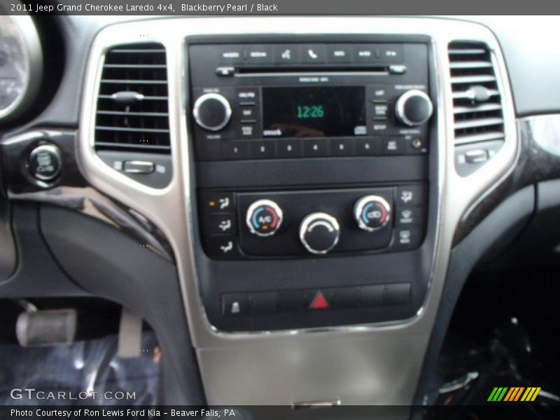 Blackberry Pearl / Black 2011 Jeep Grand Cherokee Laredo 4x4
