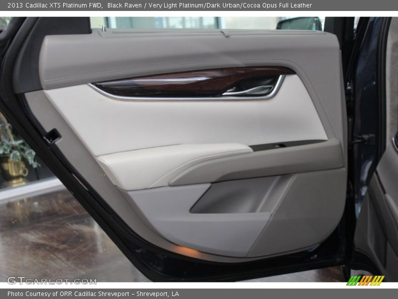 Black Raven / Very Light Platinum/Dark Urban/Cocoa Opus Full Leather 2013 Cadillac XTS Platinum FWD