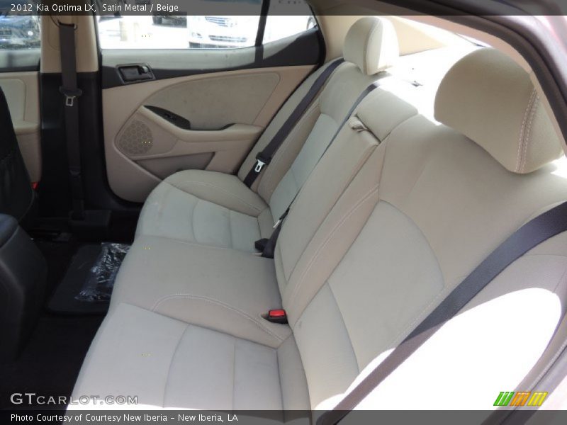 Satin Metal / Beige 2012 Kia Optima LX