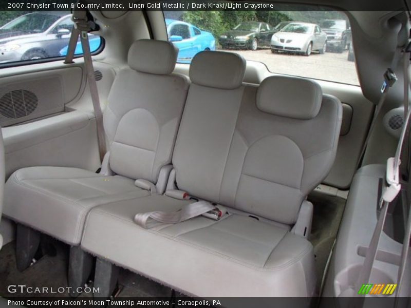 Linen Gold Metallic / Dark Khaki/Light Graystone 2007 Chrysler Town & Country Limited