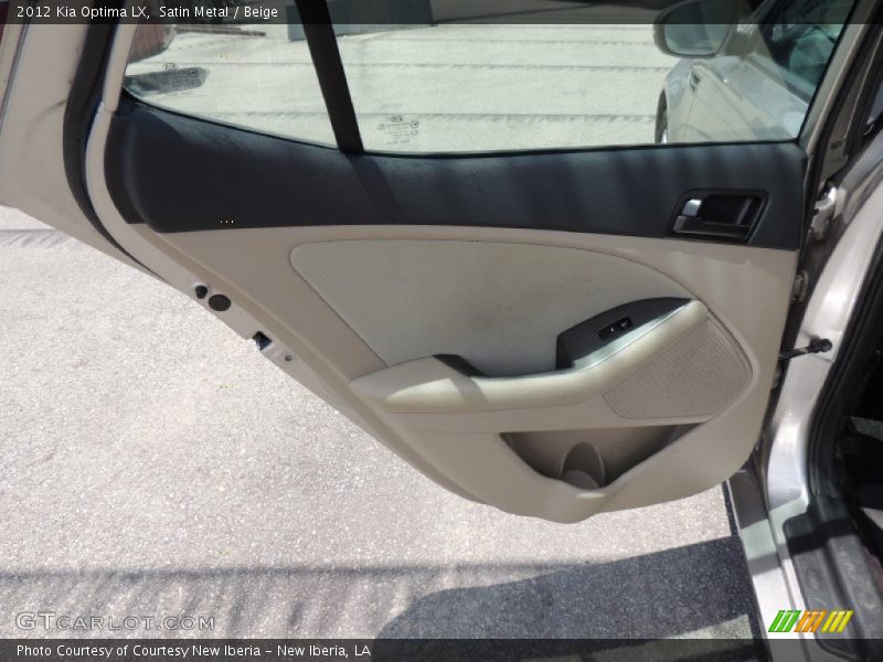 Satin Metal / Beige 2012 Kia Optima LX