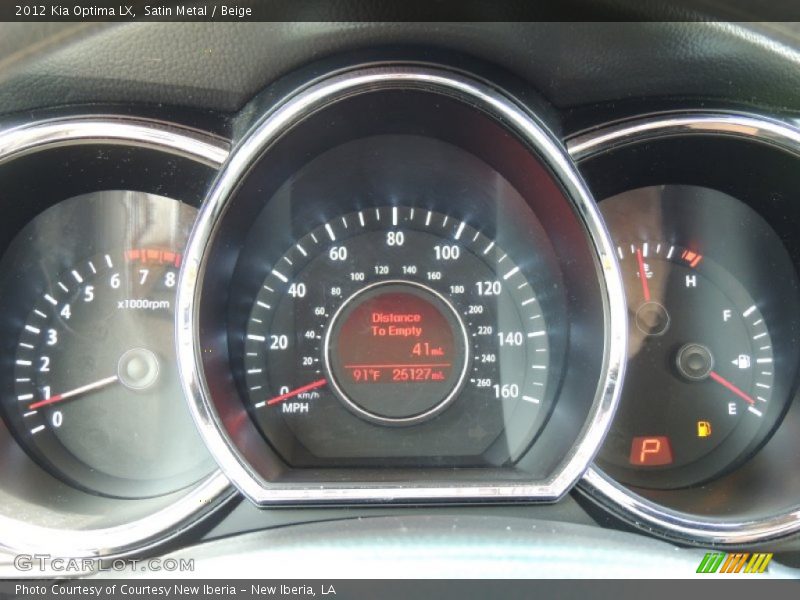 Satin Metal / Beige 2012 Kia Optima LX