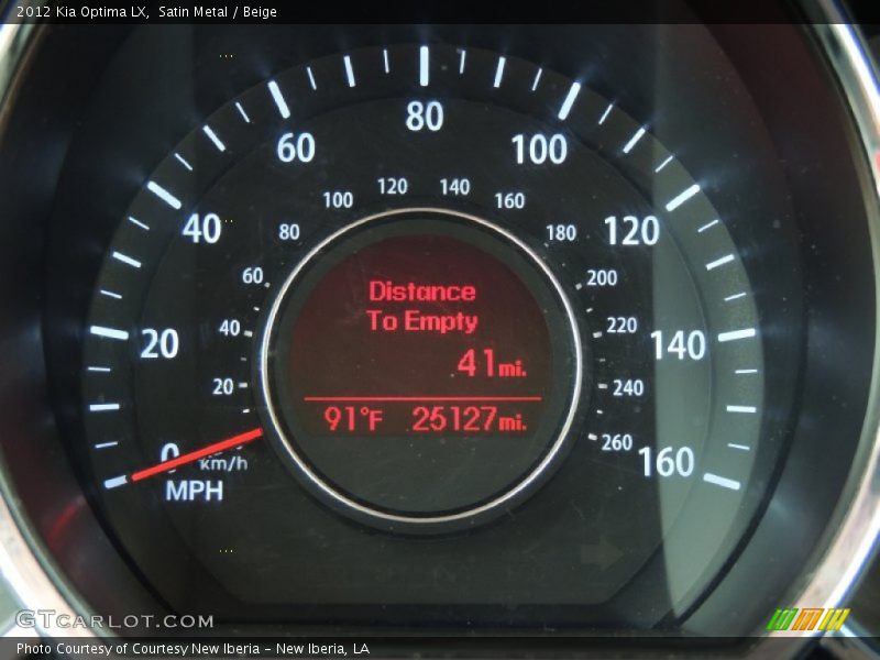 Satin Metal / Beige 2012 Kia Optima LX