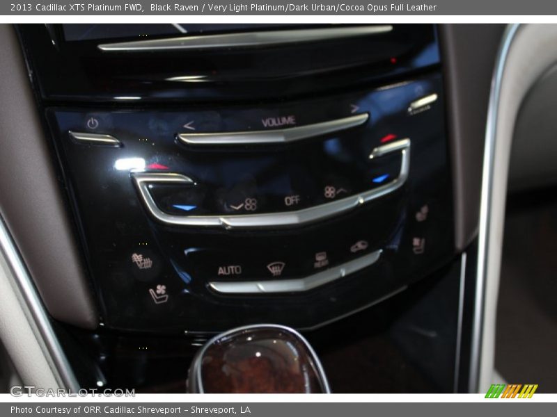 Black Raven / Very Light Platinum/Dark Urban/Cocoa Opus Full Leather 2013 Cadillac XTS Platinum FWD
