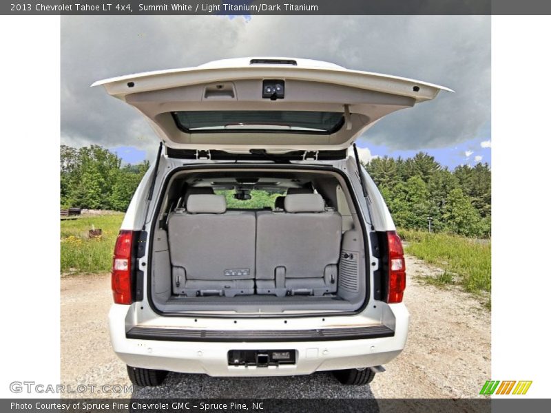 Summit White / Light Titanium/Dark Titanium 2013 Chevrolet Tahoe LT 4x4
