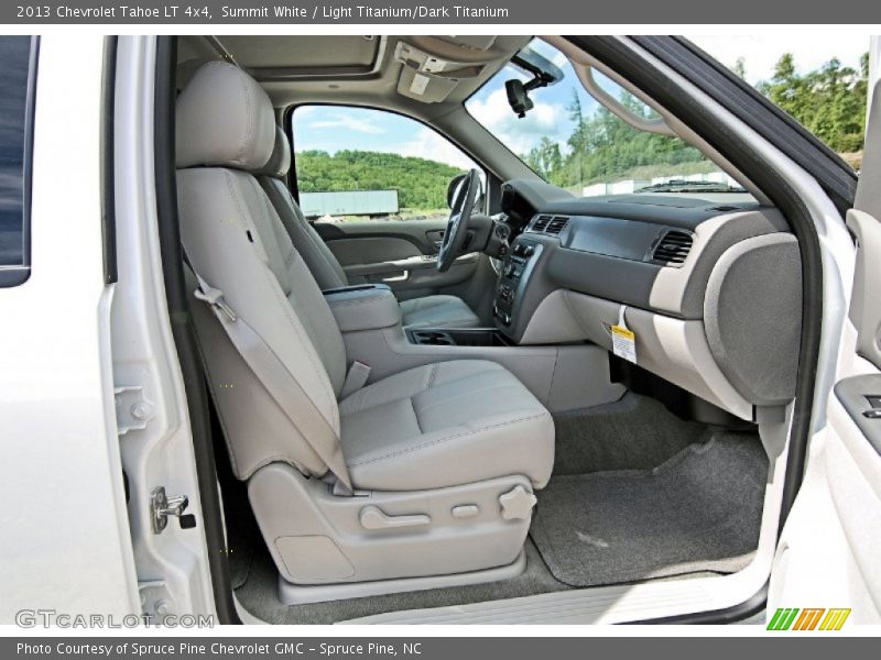 Front Seat of 2013 Tahoe LT 4x4
