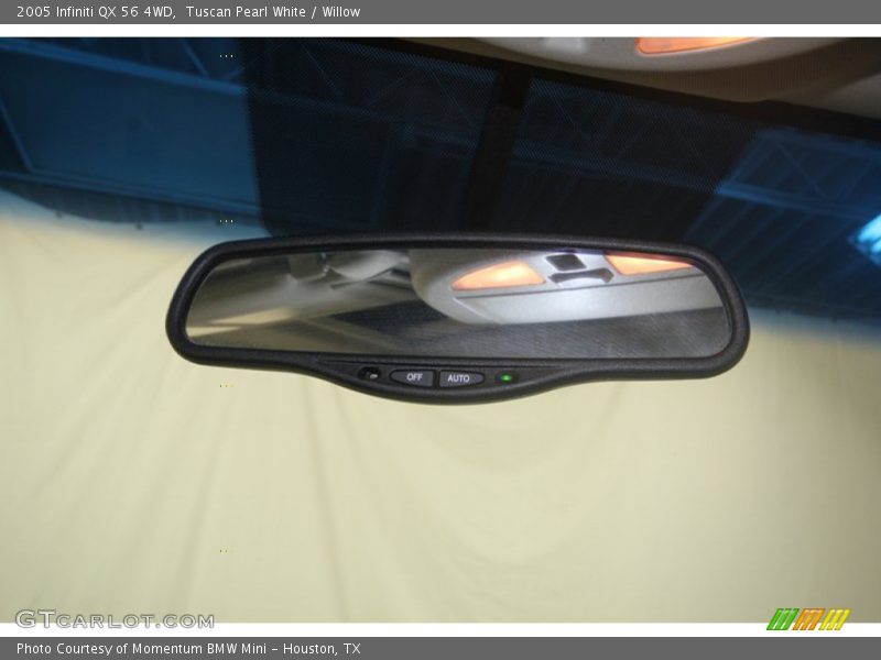Tuscan Pearl White / Willow 2005 Infiniti QX 56 4WD