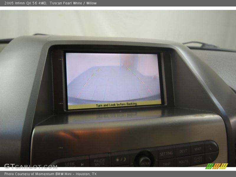 Tuscan Pearl White / Willow 2005 Infiniti QX 56 4WD