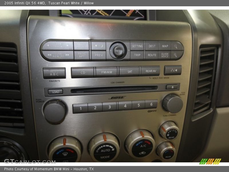 Tuscan Pearl White / Willow 2005 Infiniti QX 56 4WD