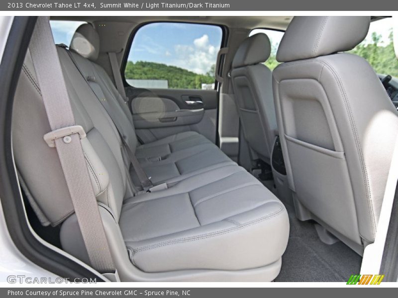 Rear Seat of 2013 Tahoe LT 4x4