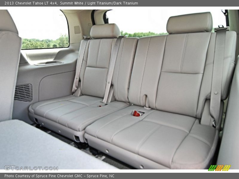 Rear Seat of 2013 Tahoe LT 4x4