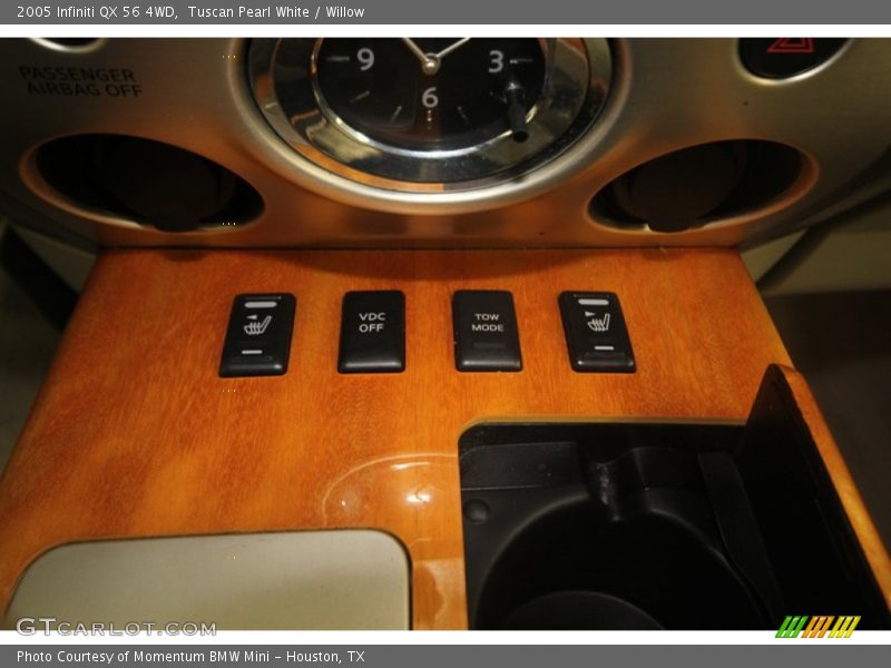 Tuscan Pearl White / Willow 2005 Infiniti QX 56 4WD