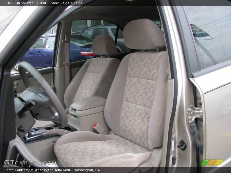 Sand Beige / Beige 2007 Kia Sorento LX 4WD