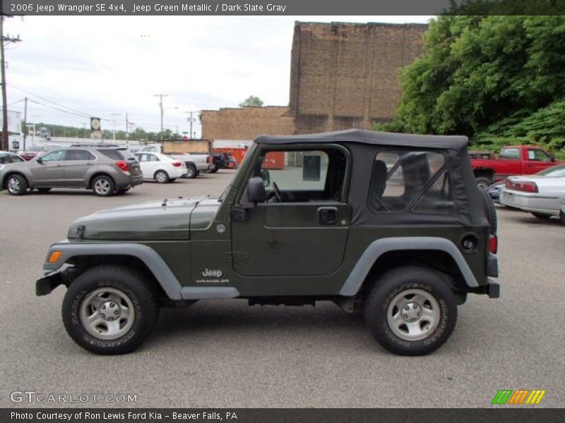 Jeep Green Metallic / Dark Slate Gray 2006 Jeep Wrangler SE 4x4