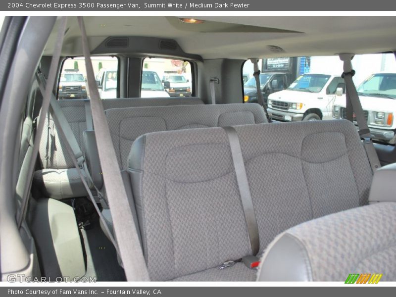 Summit White / Medium Dark Pewter 2004 Chevrolet Express 3500 Passenger Van