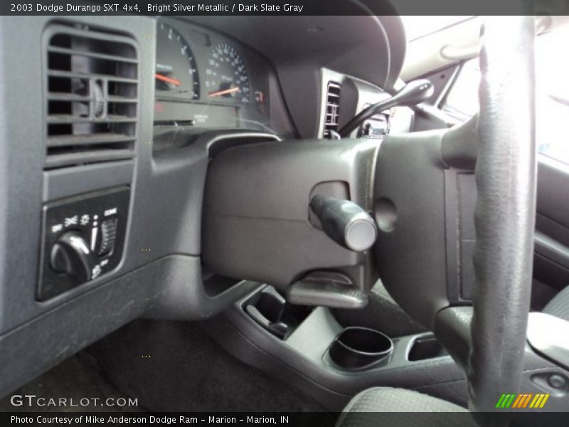 Bright Silver Metallic / Dark Slate Gray 2003 Dodge Durango SXT 4x4