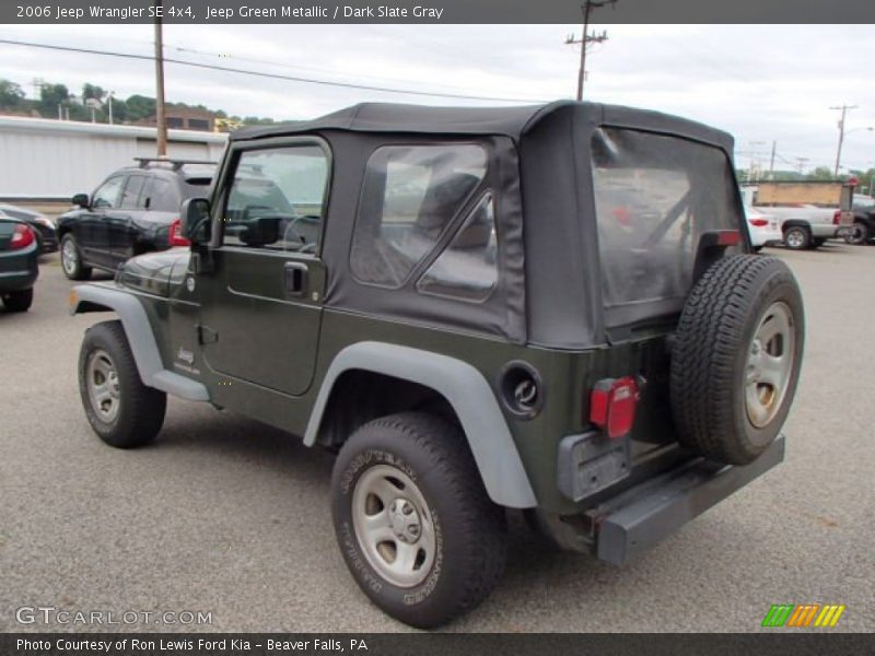 Jeep Green Metallic / Dark Slate Gray 2006 Jeep Wrangler SE 4x4