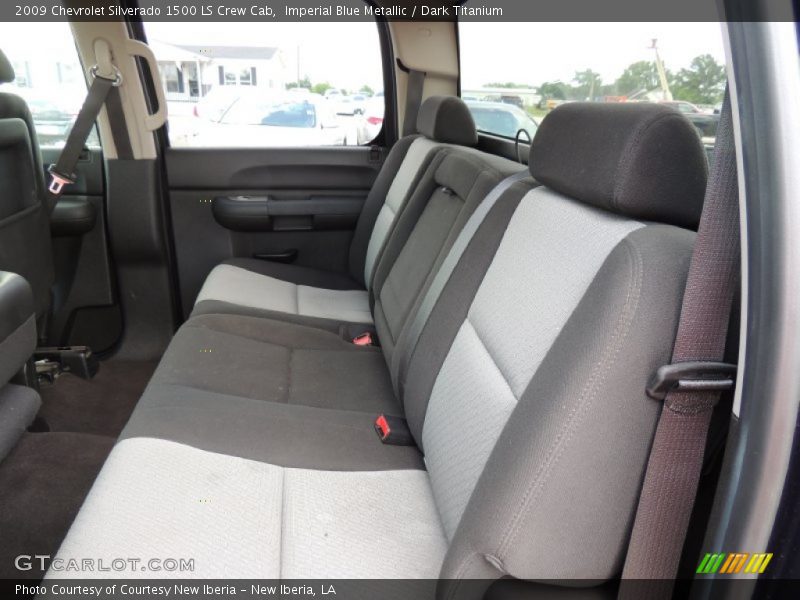 Imperial Blue Metallic / Dark Titanium 2009 Chevrolet Silverado 1500 LS Crew Cab