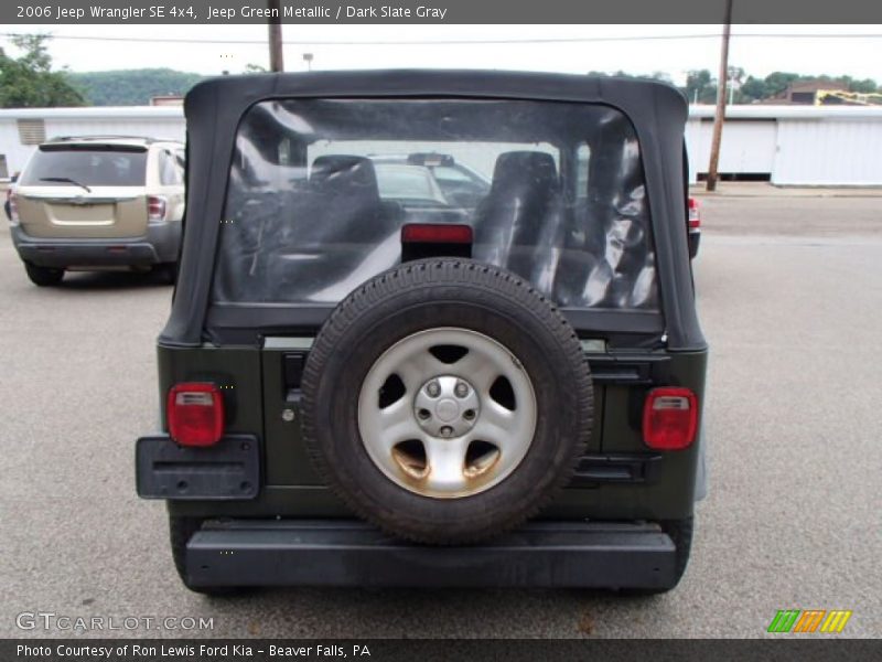 Jeep Green Metallic / Dark Slate Gray 2006 Jeep Wrangler SE 4x4