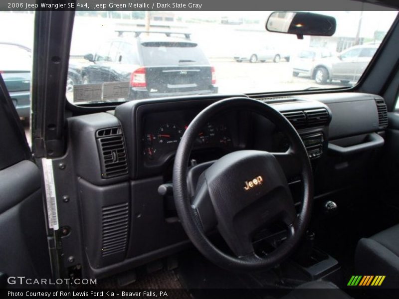 Jeep Green Metallic / Dark Slate Gray 2006 Jeep Wrangler SE 4x4