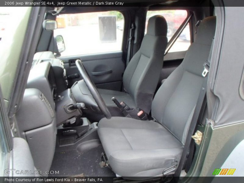 Jeep Green Metallic / Dark Slate Gray 2006 Jeep Wrangler SE 4x4