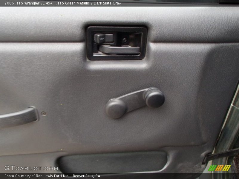 Jeep Green Metallic / Dark Slate Gray 2006 Jeep Wrangler SE 4x4