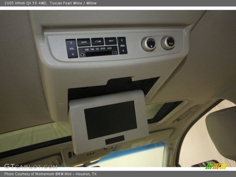 Tuscan Pearl White / Willow 2005 Infiniti QX 56 4WD