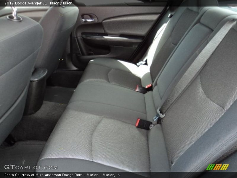 Black / Black 2012 Dodge Avenger SE