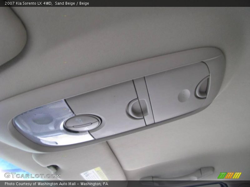 Sand Beige / Beige 2007 Kia Sorento LX 4WD