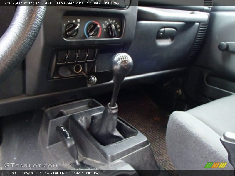 Jeep Green Metallic / Dark Slate Gray 2006 Jeep Wrangler SE 4x4