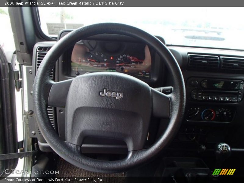 Jeep Green Metallic / Dark Slate Gray 2006 Jeep Wrangler SE 4x4