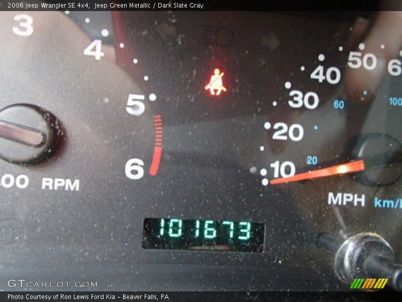 Jeep Green Metallic / Dark Slate Gray 2006 Jeep Wrangler SE 4x4