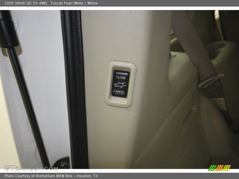 Tuscan Pearl White / Willow 2005 Infiniti QX 56 4WD
