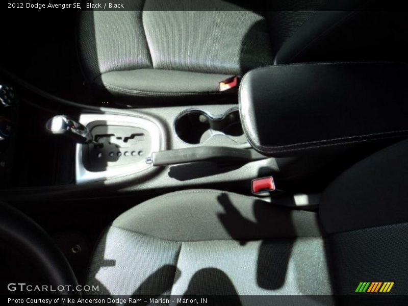 Black / Black 2012 Dodge Avenger SE