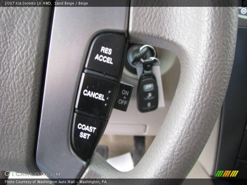 Sand Beige / Beige 2007 Kia Sorento LX 4WD