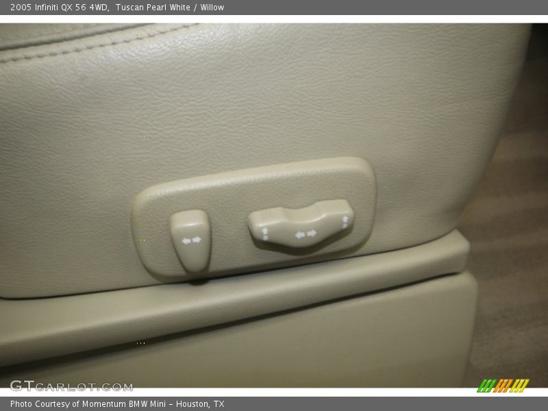 Tuscan Pearl White / Willow 2005 Infiniti QX 56 4WD
